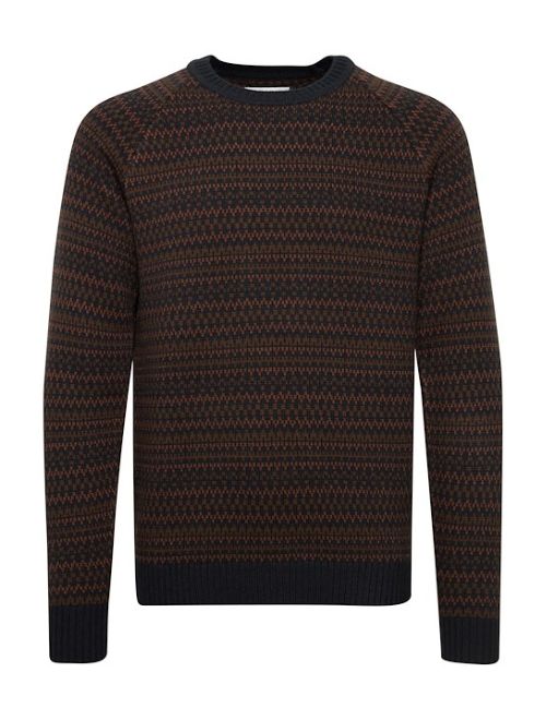 Raglan Norwegian Wool Blend Pullover