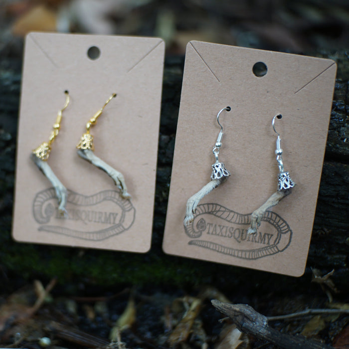 Rat Paw Earrings