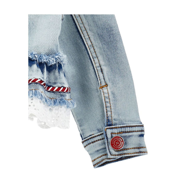 Red Bow Denim Jacket