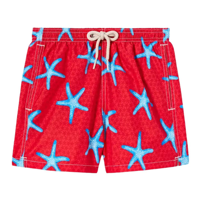 Red Starfish Swim Shorts
