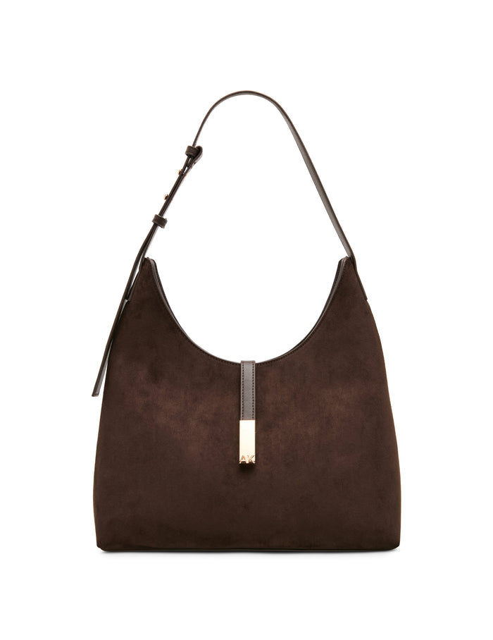 Anne Klein Espresso/Espresso Relaxed Crescent Bag