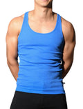 Ribbed Tank - Blue