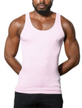 Ribbed Tank - Pink