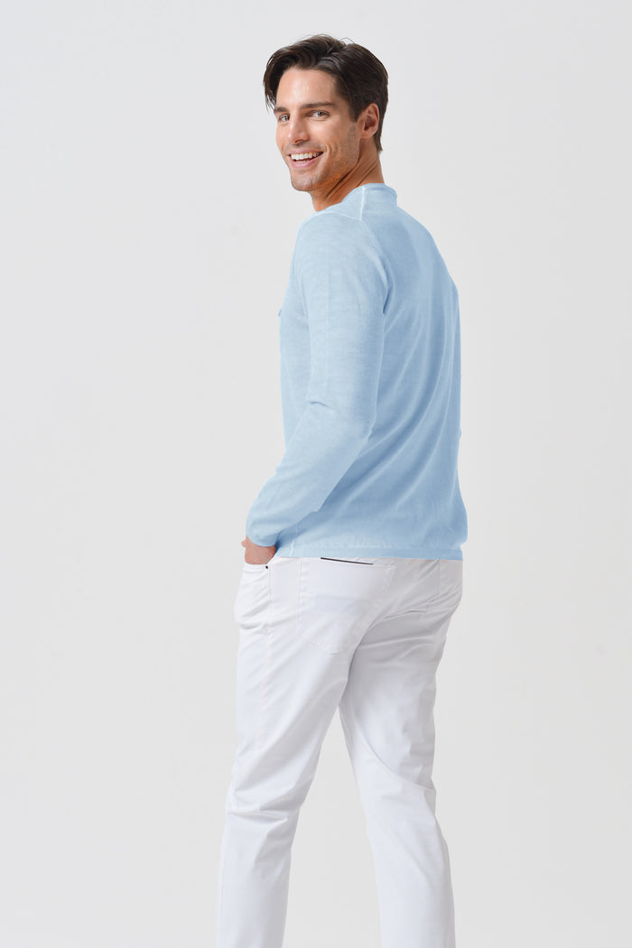 Rolled Hem Knit - Aria