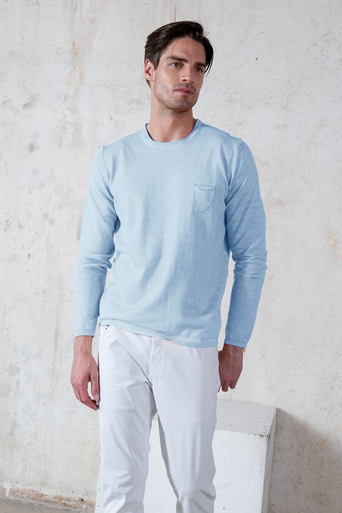 Rolled Hem Knit - Aria