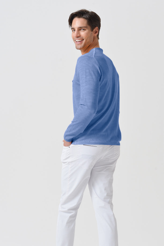 Rolled Hem Knit - Bay