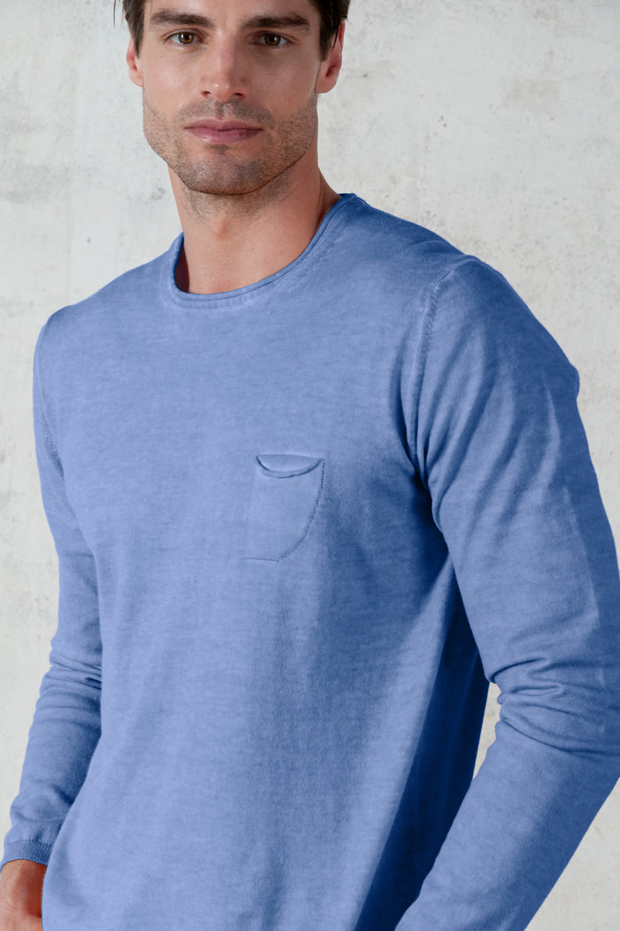 Rolled Hem Knit - Bay
