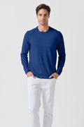 Rolled Hem Knit - Pacific