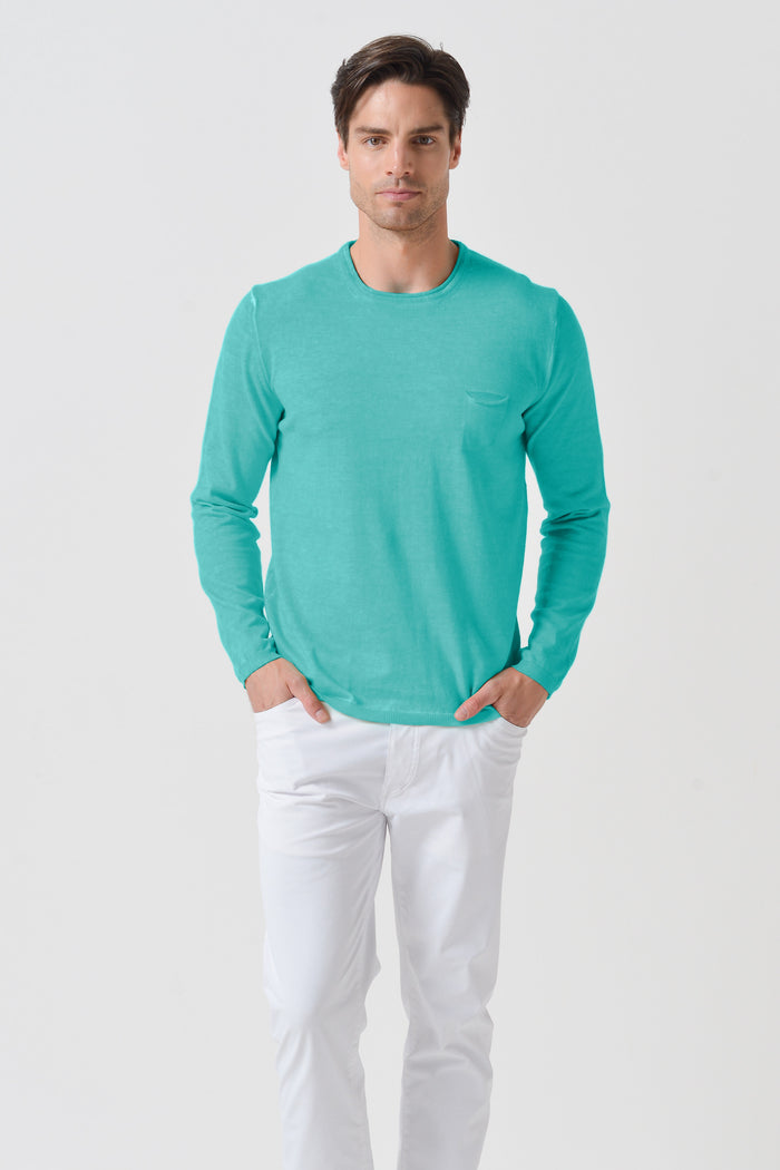 Rolled Hem Knit - Paraggi