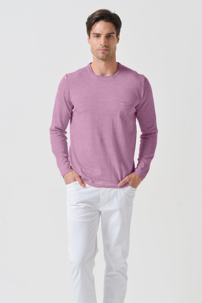 Rolled Hem Knit - Peonia