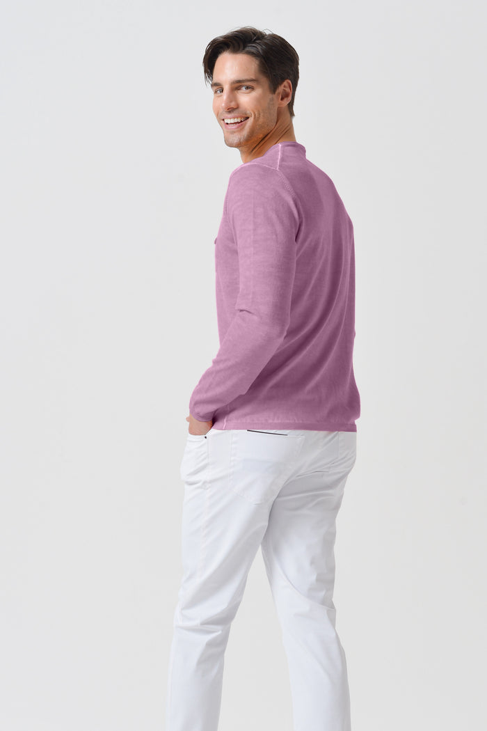Rolled Hem Knit - Peonia