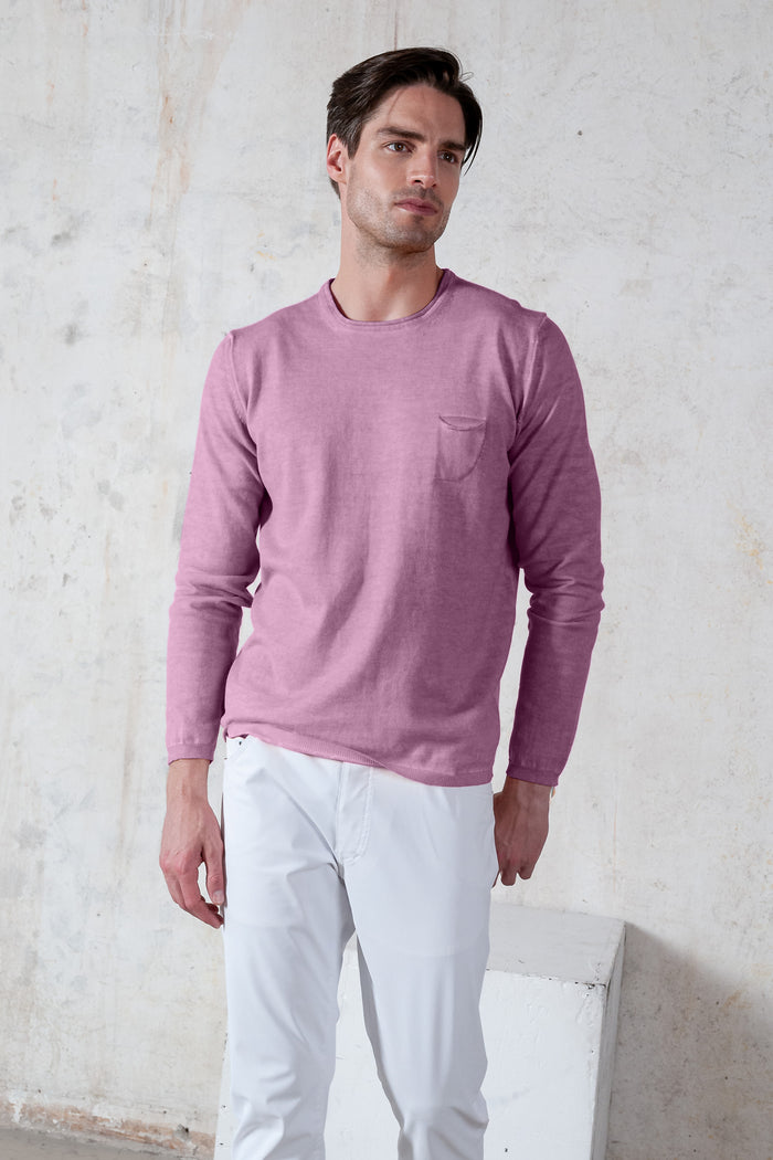 Rolled Hem Knit - Peonia