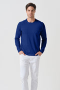 Rolled Hem Knit - Royal