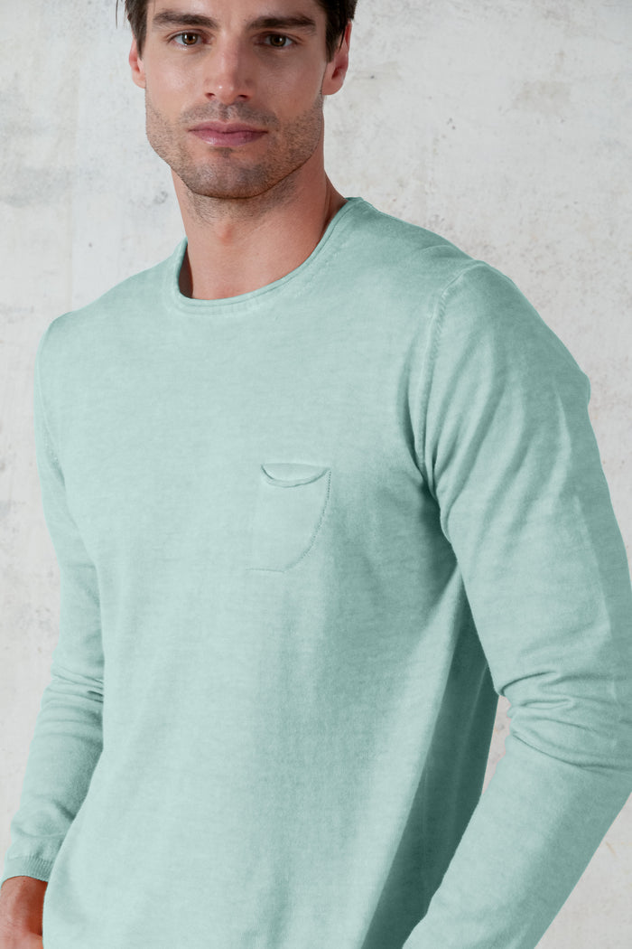 Rolled Hem Knit - Tahiti