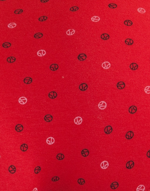 Ropa interior para dama calzón cachetero Rojo-Pelotas TWINS