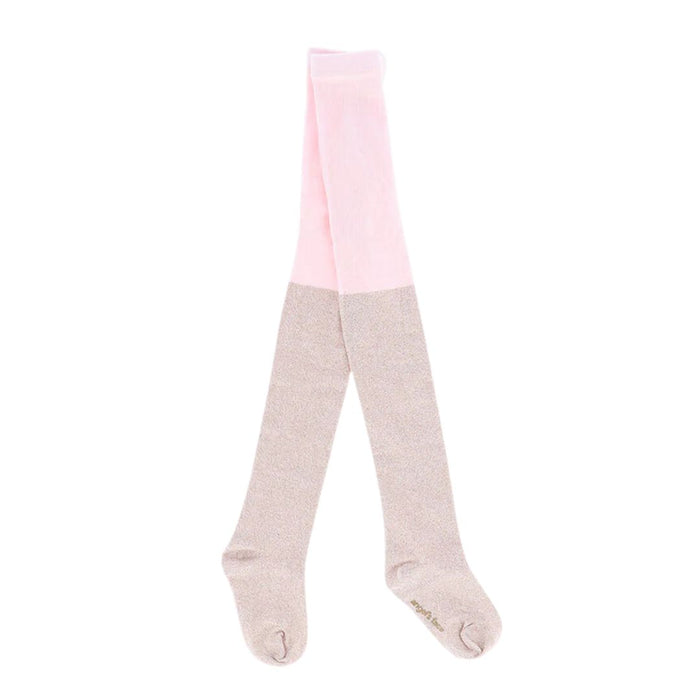 Rose Gold & Pink Sparkly Tights
