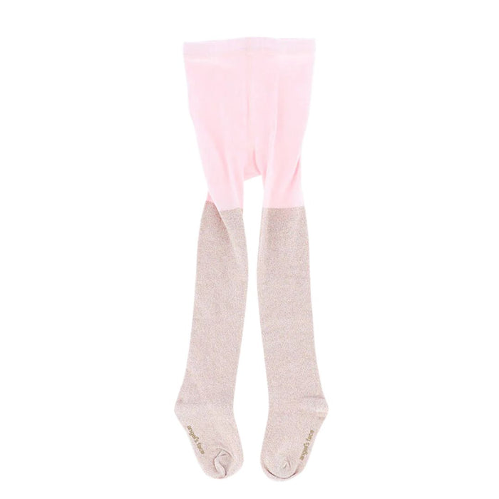 Rose Gold & Pink Sparkly Tights