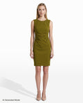 Anne Klein Ruched Sleeveless Sheath Dress