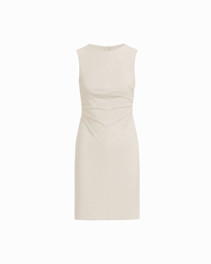 Anne Klein Ruched Sleeveless Sheath Dress