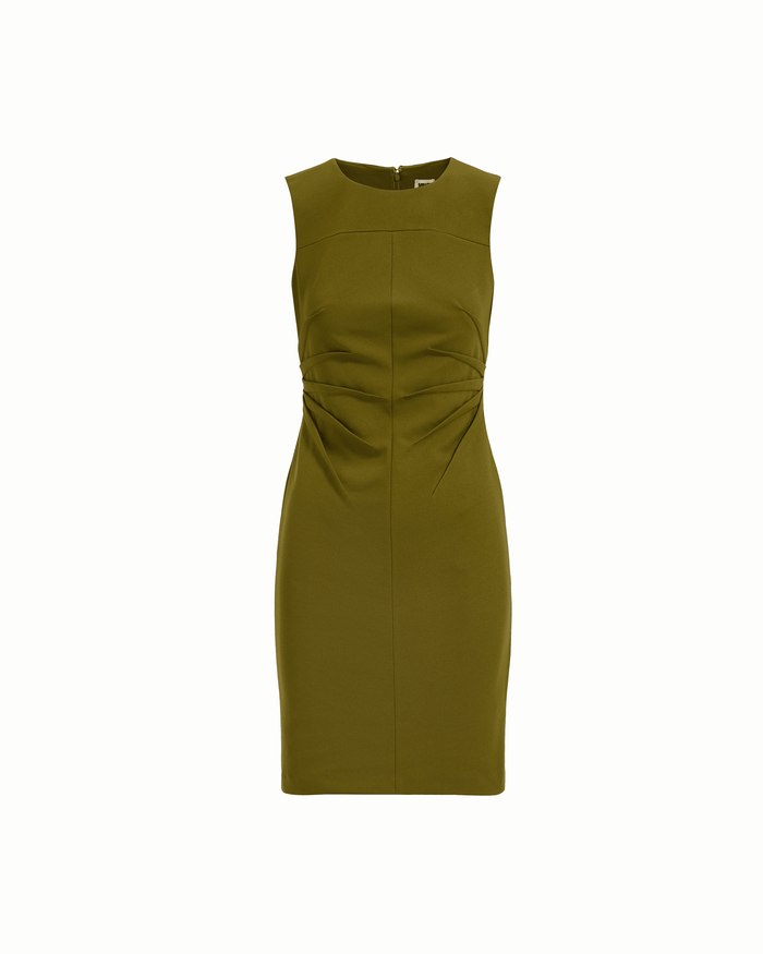 Anne Klein Ruched Sleeveless Sheath Dress
