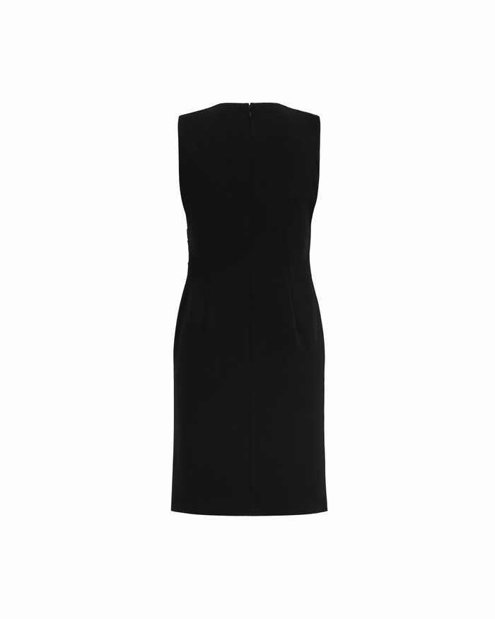 Anne Klein Ruched Sleeveless Sheath Dress