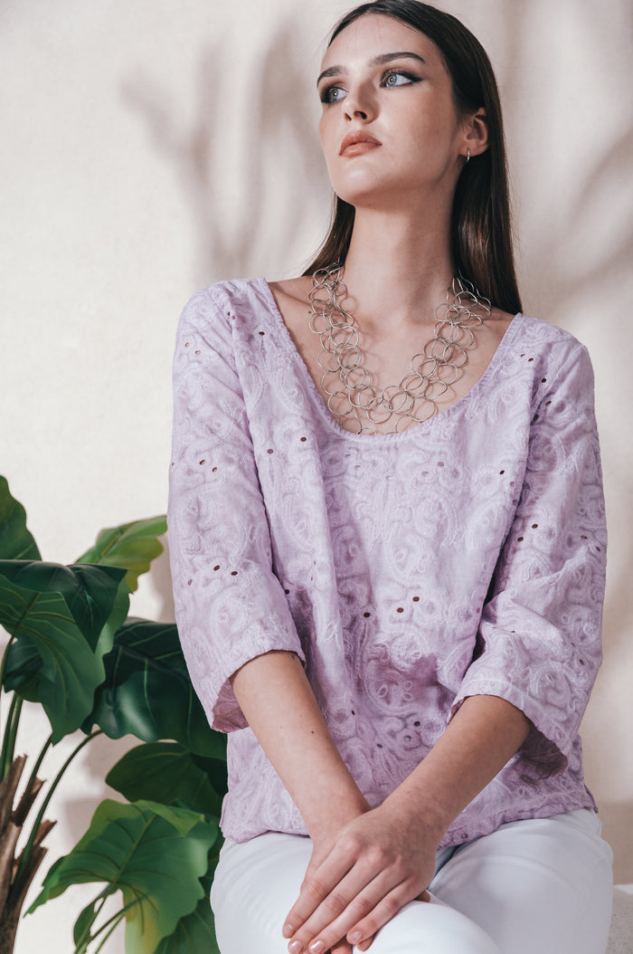 Rylie Blouse - Flora
