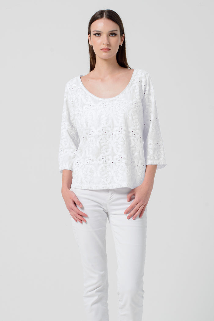 Rylie Blouse - White