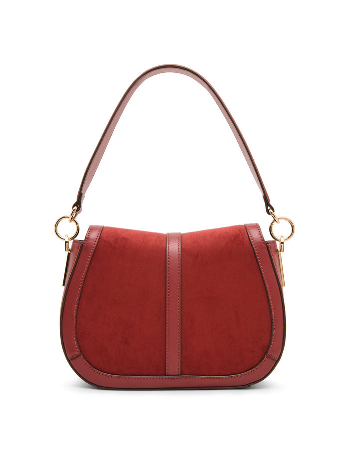 Anne Klein Saddle Flap Crossbody Bag