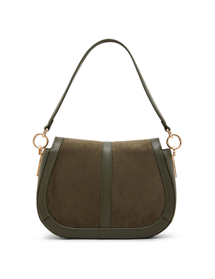 Anne Klein Saddle Flap Crossbody Bag
