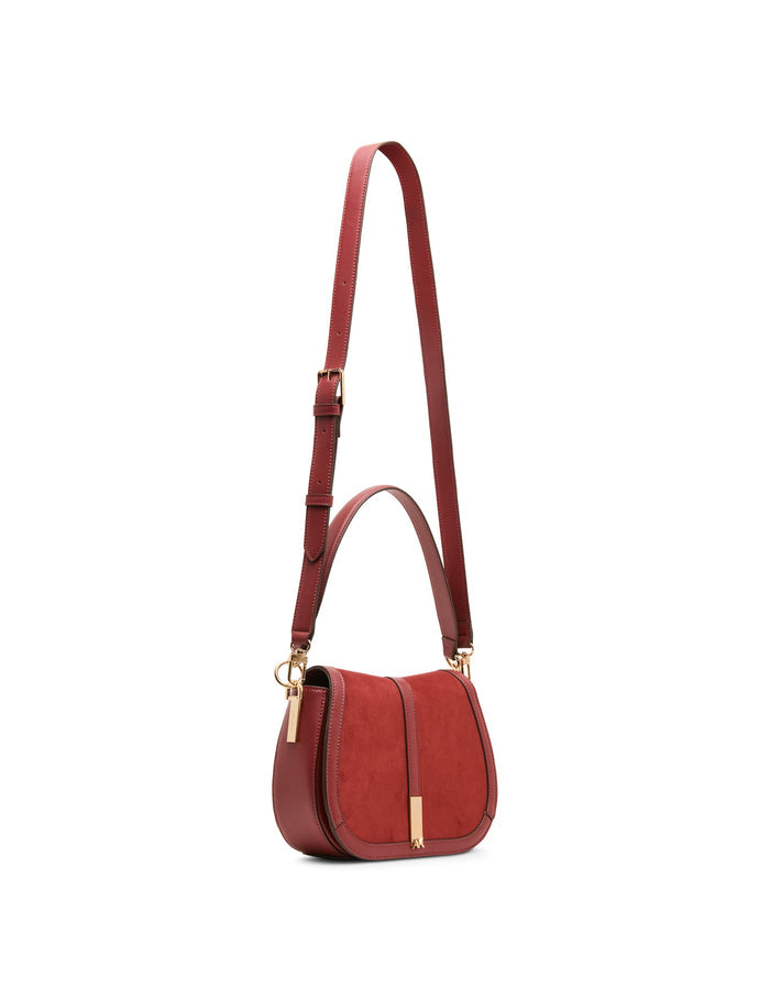 Anne Klein Saddle Flap Crossbody Bag