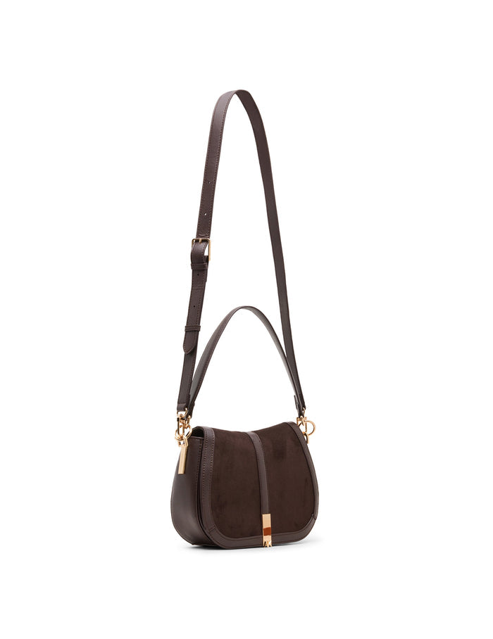 Anne Klein Saddle Flap Crossbody Bag
