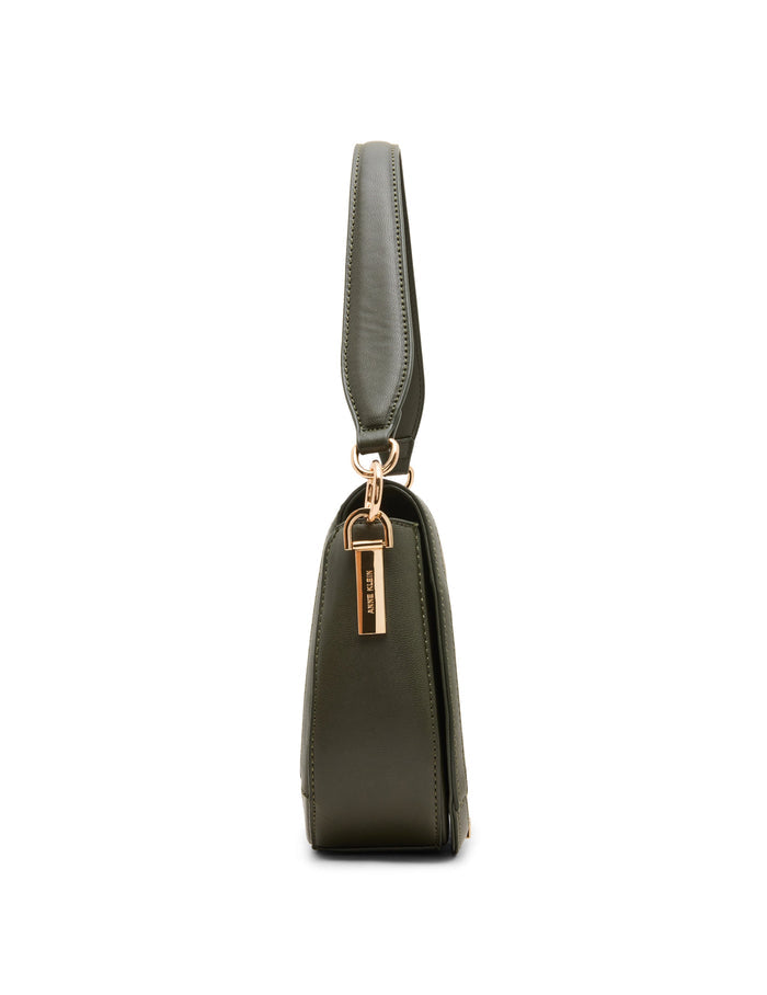 Anne Klein Saddle Flap Crossbody Bag