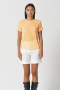 Sammie T-Shirt - Apricot