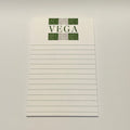 Sample Sale - Vega - Striped Notepad