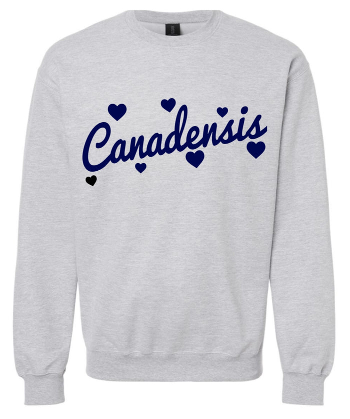 Script Hearts Crew Sweatshirt