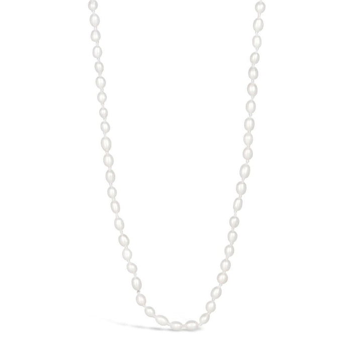 Ivory seed pearl necklace