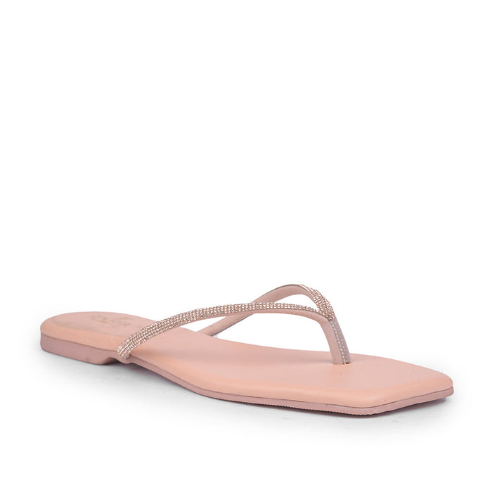 SENORITA By Liberty Women STY-50E Peach Casual Slippers