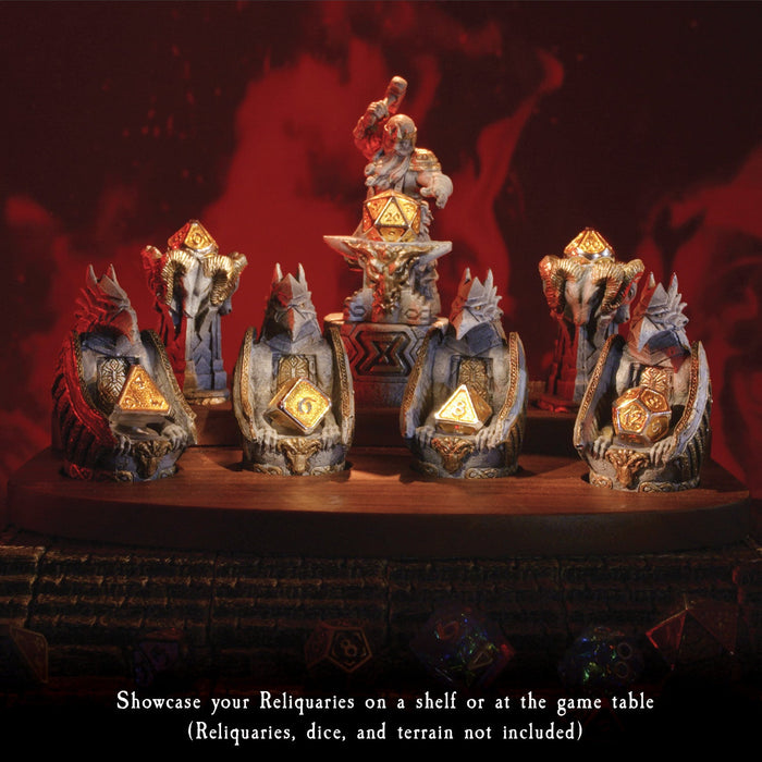 Seven-Slot Solid Mahogany Display