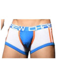 Show-It Front Enhancing Sports Mesh Boxer (White/Orange)