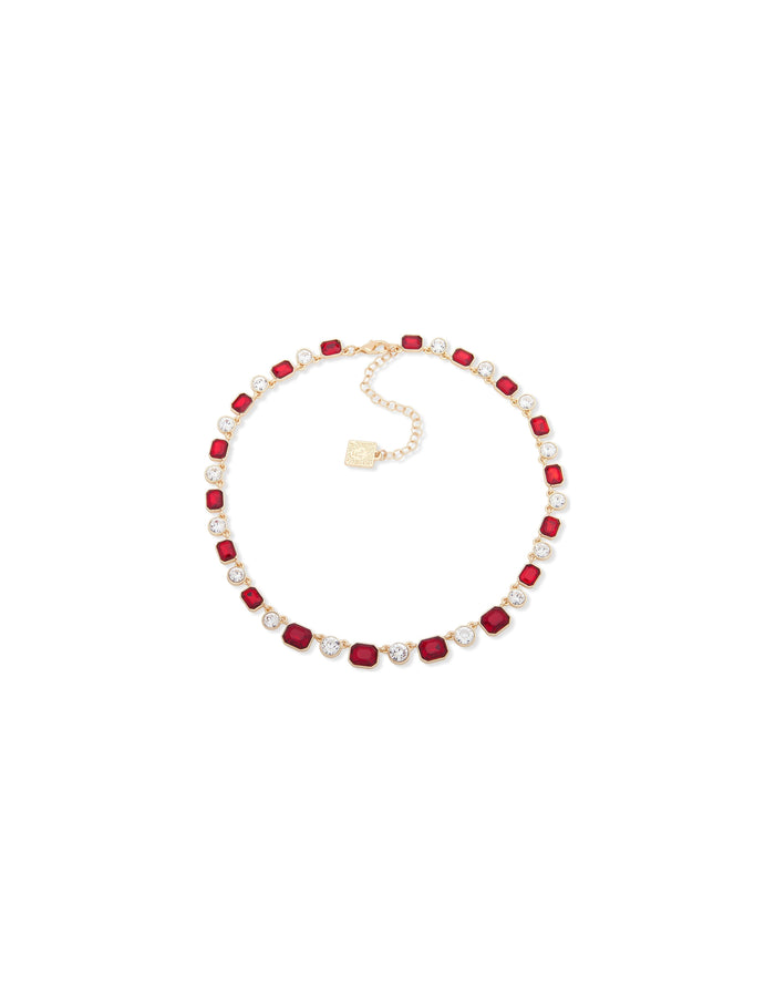 Anne Klein Gold Tone Siam Collar Necklace