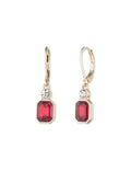 Anne Klein Gold Tone Siam Drop Earrings