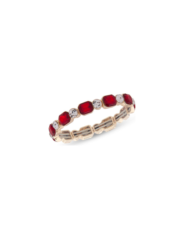 Anne Klein Gold Tone Siam Stretch Bracelet