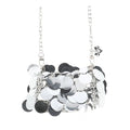 Silver Sequin "Rabaneda" Handbag