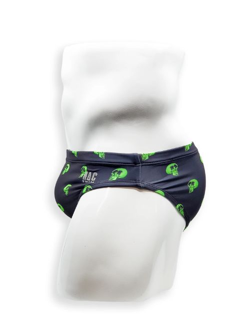 Skulls Flat Front Swim Brief