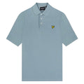 Slate Blue Logo Polo Top