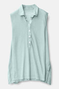 Sleeveless Pique Polo Shirt - Tahiti - Polos