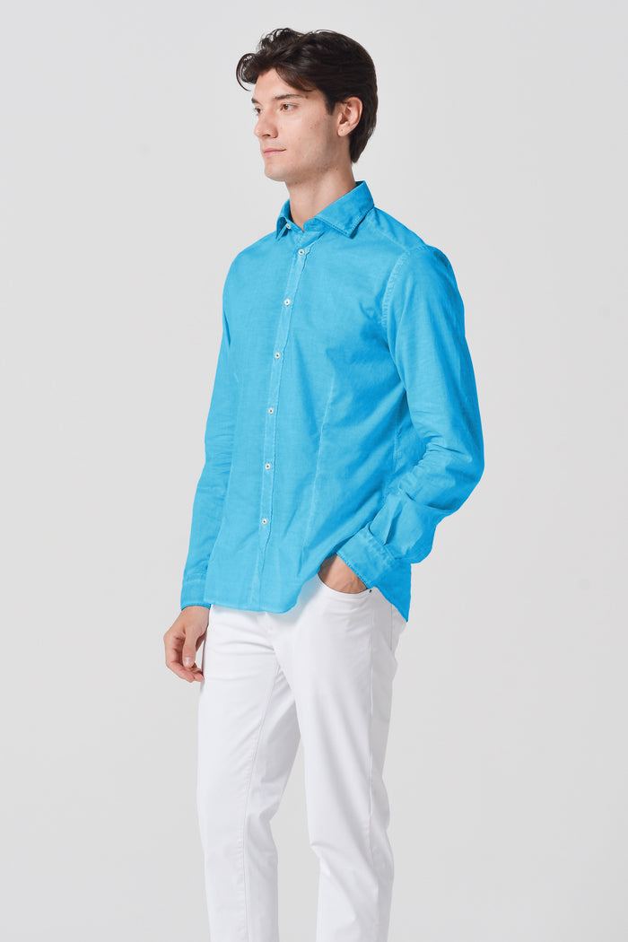 Slim Fit Voile Shirt - Mare