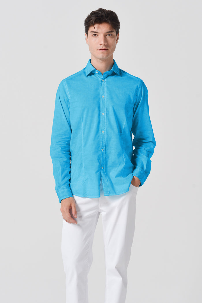 Slim Fit Voile Shirt - Mare