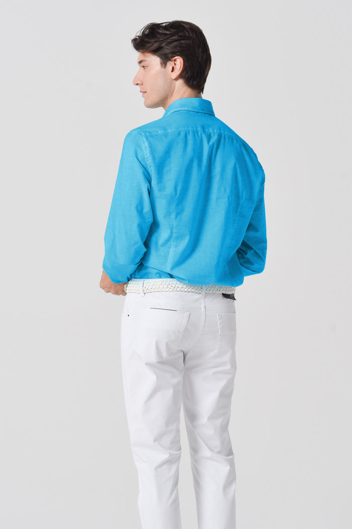 Slim Fit Voile Shirt - Mare
