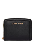Anne Klein Black Small Curved Wallet